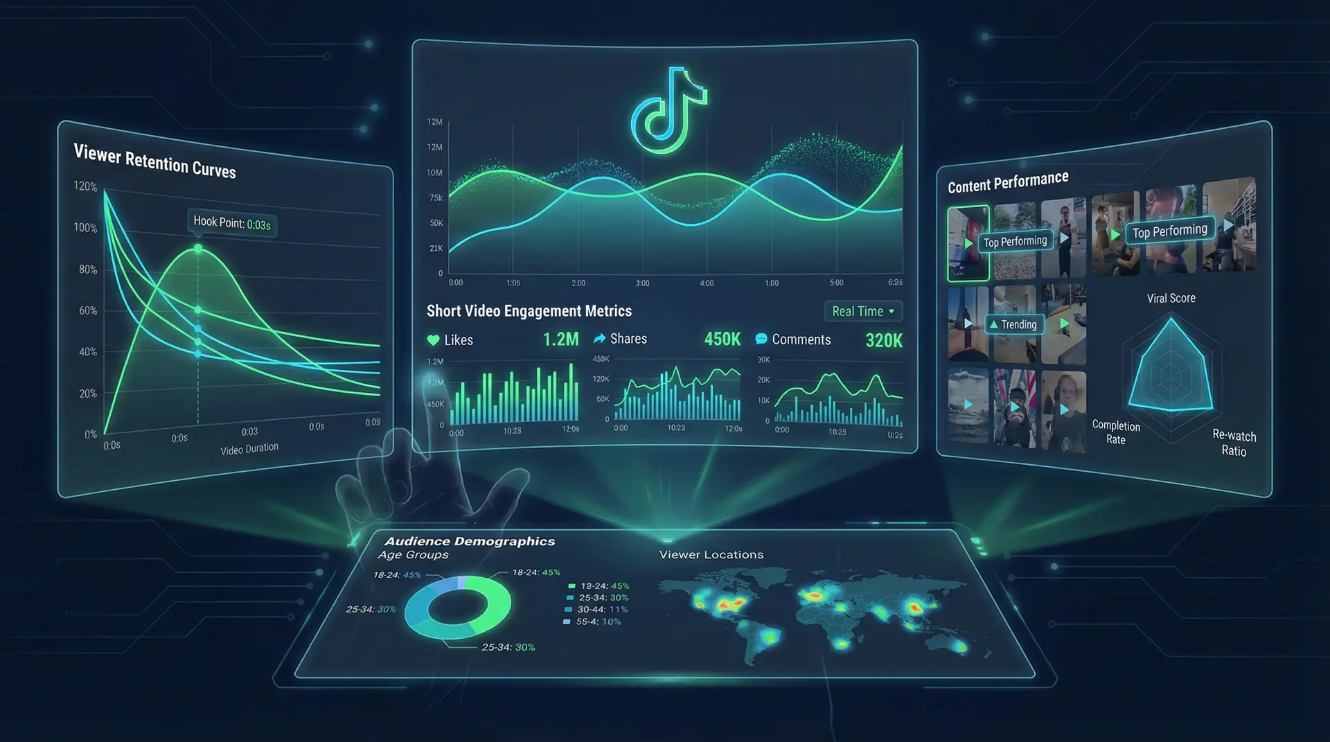 抖音短视频运营策略数据分析 - 流量密码